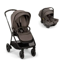 Poussette duo triv next + siège auto pipa urbn chestnut