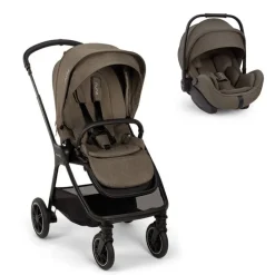 Poussette duo triv next + siège auto arra flex pistachio