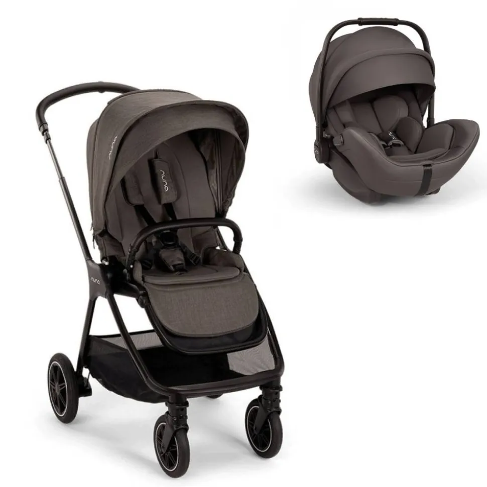 Poussette duo triv next + siège auto arra flex thunder