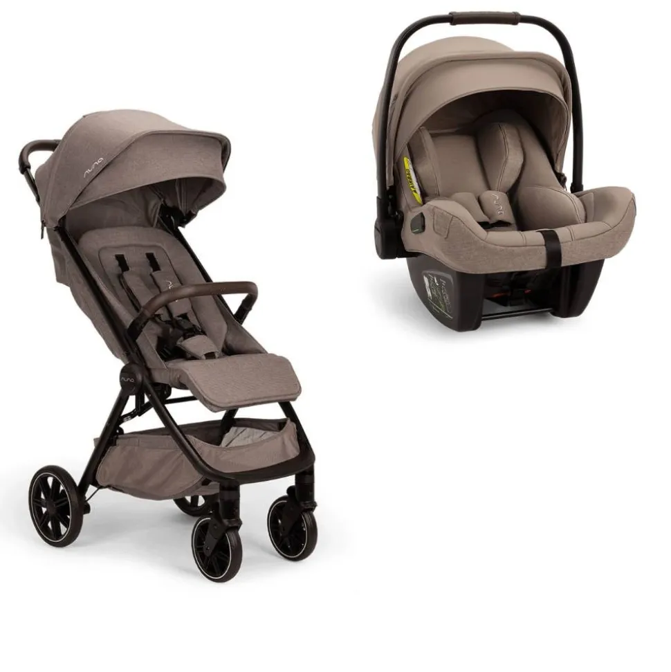 Poussette duo trvl lx + siège auto pipa next cedar