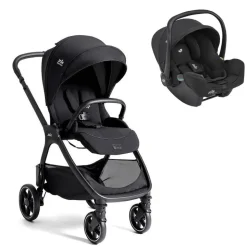 Poussette duo valora eclipse + siège auto i-snug 2 raven