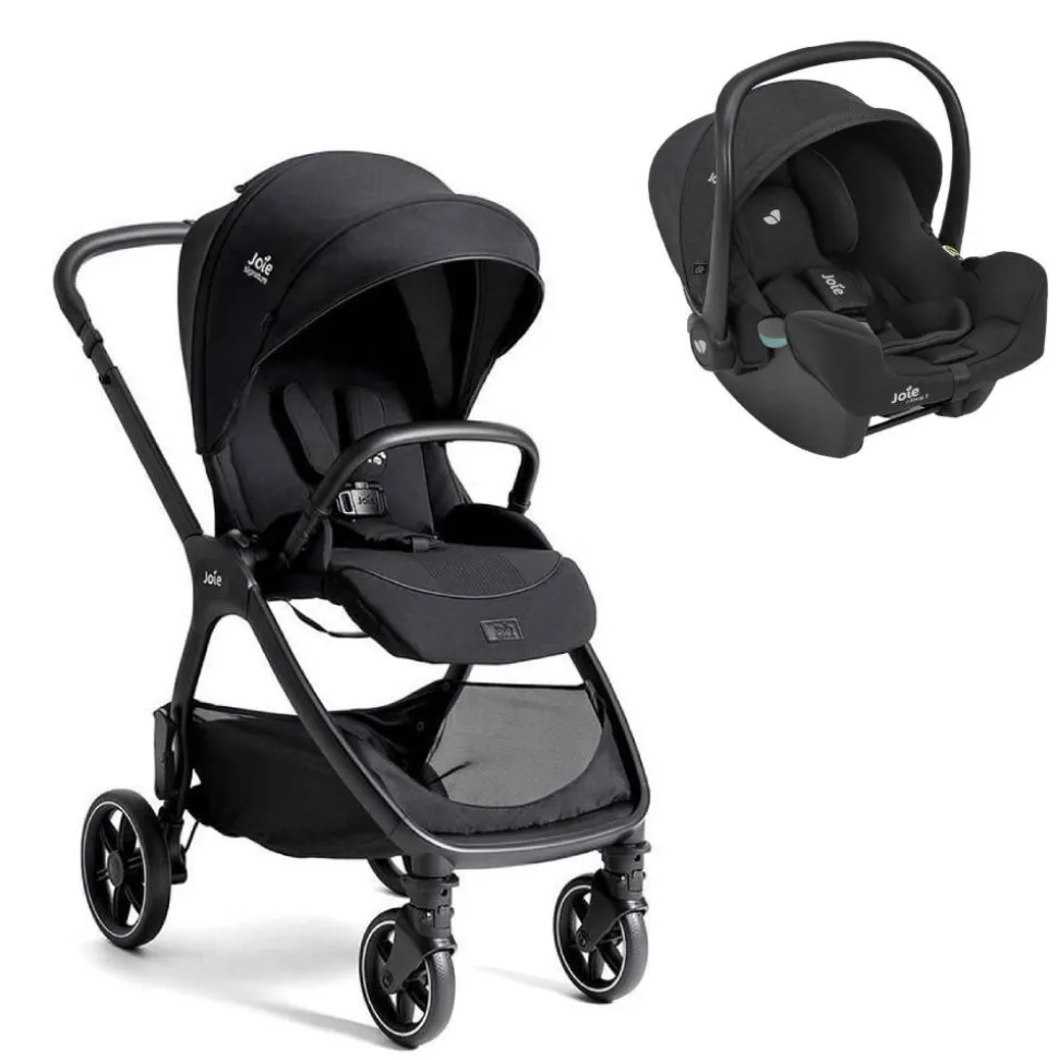 Poussette duo valora eclipse + siège auto i-snug 2 raven