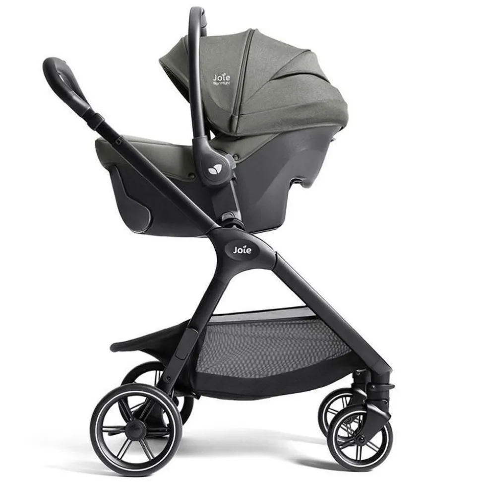 Poussette duo valora signature + siège auto i-level pro evergreen