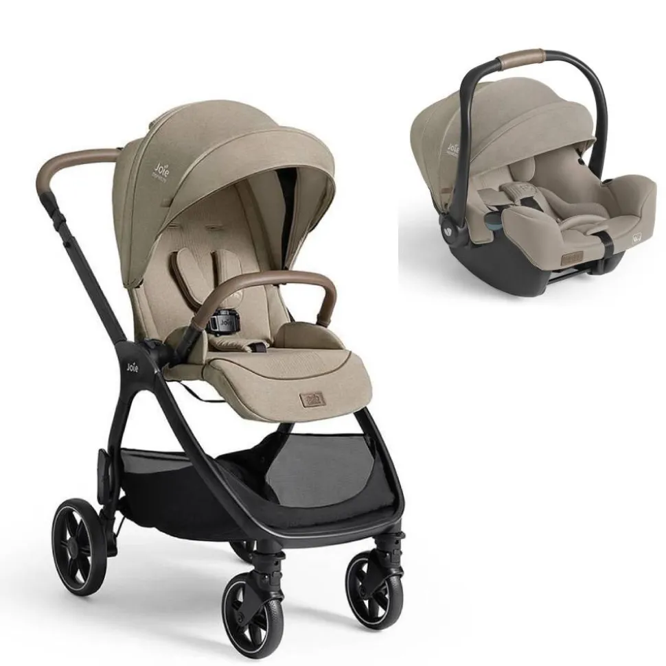 Poussette duo valora signature + siège auto i-starter sandstone
