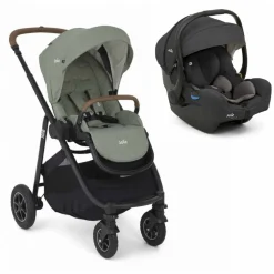 Poussette duo versatrax laurel vert + siège auto i-gemm 3 raven