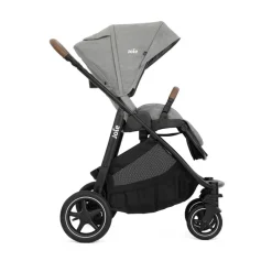 Poussette duo versatrax pebble gris + siège auto i-level pro eclipse noir