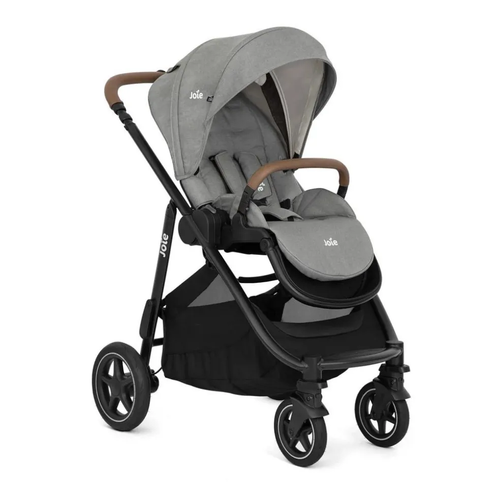 Poussette duo versatrax pebble gris + siège auto i-level pro eclipse noir