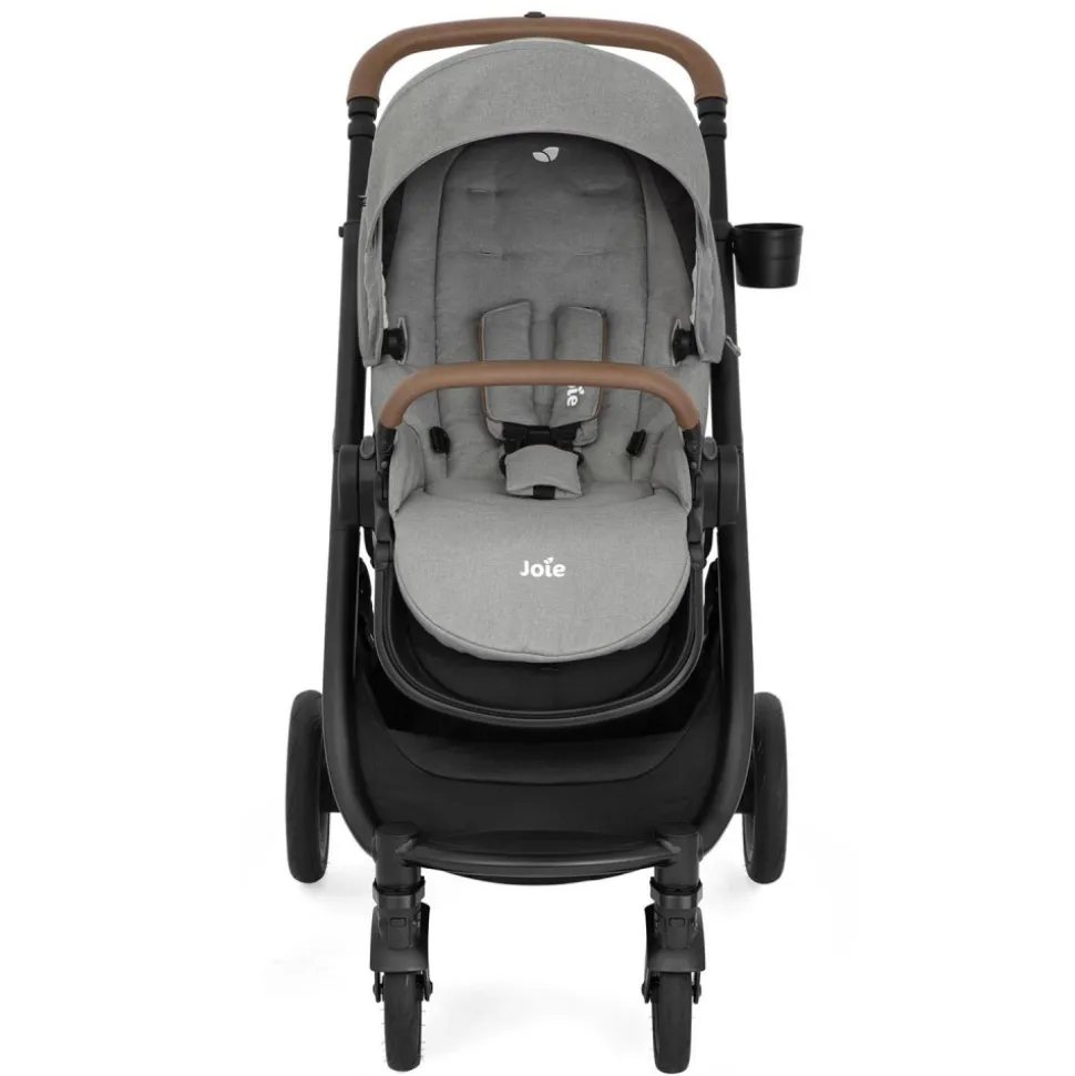 Poussette duo versatrax pebble gris + siège auto i-level pro eclipse noir