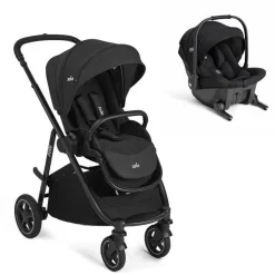 Poussette duo versatrax raven + siège auto sprint eclipse