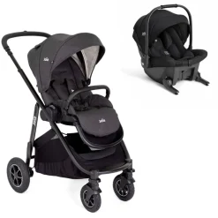 Poussette duo versatrax shale + siège auto sprint eclipse noir