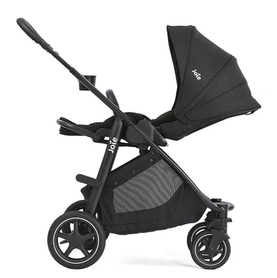 Poussette duo versatrax + siège auto i-gemm 3 raven noir