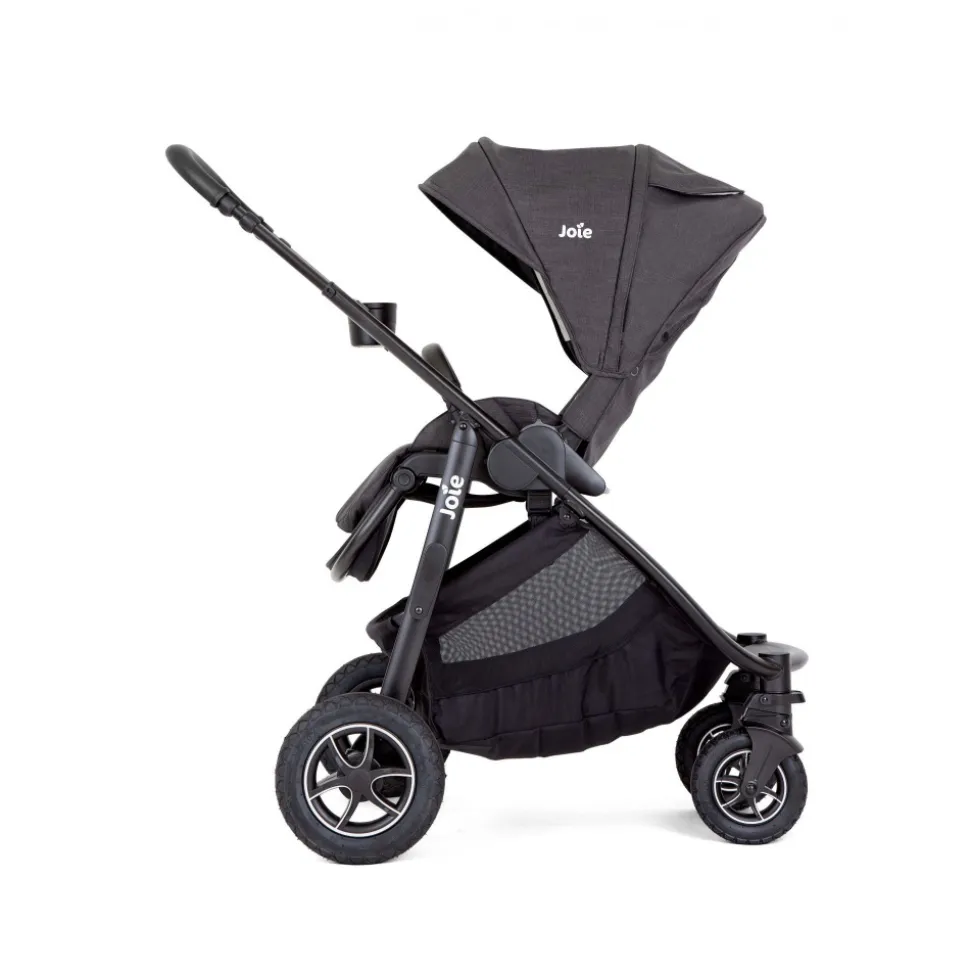 Poussette duo versatrax + siège auto i-snug 2 shale noir