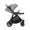Poussette duo versatrax + siège auto i-snug 2 pebble gris