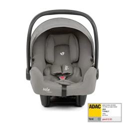 Poussette duo versatrax + siège auto i-snug 2 pebble gris