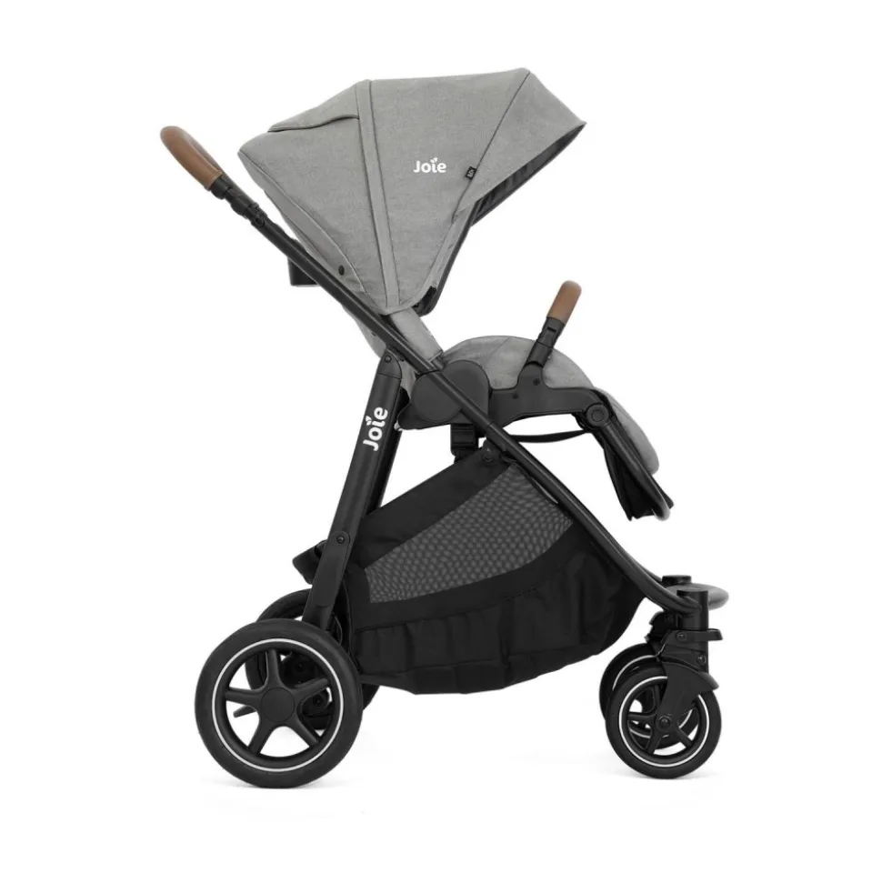 Poussette duo versatrax + siège auto i-snug 2 pebble gris