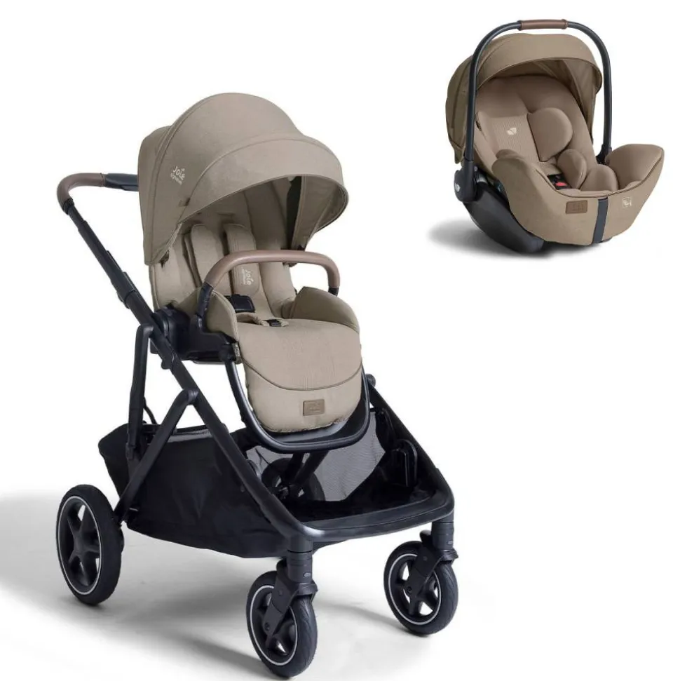 Poussette duo versiti + siège auto i-level pro signature sandstone beige