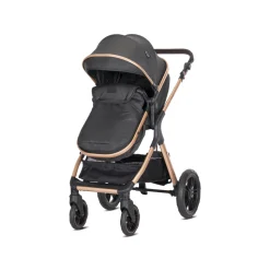 Poussette duo viola noir nacelle + adaptateur siège-auto