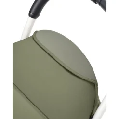 Poussette duo yoyo 3 - châssis blanc pack 6+ et siège auto izi go modular x2 by besafe olive