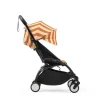 Poussette duo yoyo 3 - châssis noir pack 6+ et nacelle capri / noir
