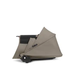 Poussette duo yoyo 3 - châssis noir pack 6+ et nacelle taupe