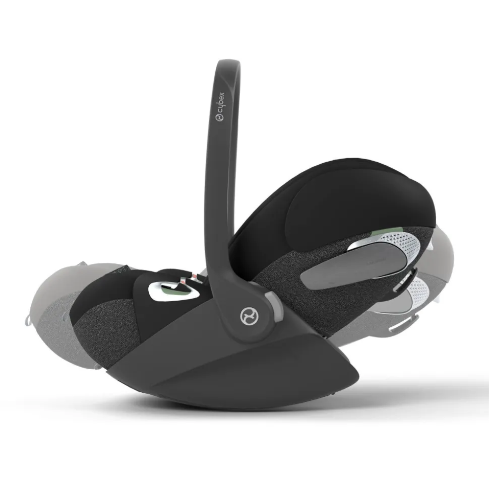 Poussette duo yoyo 3 pack 6+ et siège auto cloud t black - chassis noir - monaco