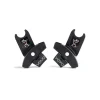 Poussette duo yoyo 3 pack 6+ et siège auto cloud t black - chassis noir - noir