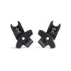 Poussette duo yoyo 3 pack 6+ et siège auto aton b2 black - chassis noir - stone