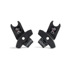 Poussette duo yoyo 3 pack 6+ et siège auto aton b2 black - chassis blanc - olive