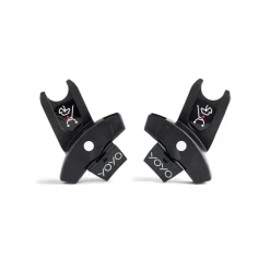 Poussette duo yoyo 3 pack 6+ et siège auto aton b2 black - chassis noir - leopard