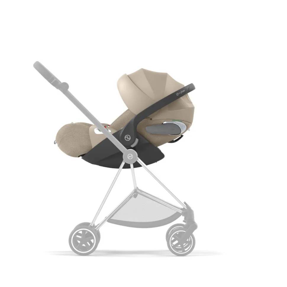 Poussette duo yoyo 3 pack 6+ et siège auto cloud t plus beige - chassis noir - bonpoint