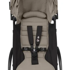 Poussette duo yoyo 3 pack 6+ et siège auto cloud t plus beige - chassis noir - taupe
