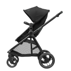Poussette duo zelia 3 + nacelle essential black