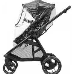 Poussette duo zelia 3 + nacelle essential black