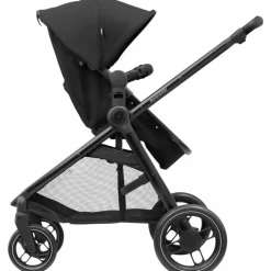 Poussette duo zelia 3 + nacelle essential black