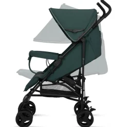 Poussette elia green graphite