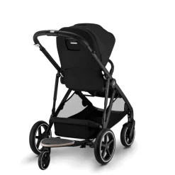 Poussette gazelle s moon black châssis noir