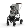 Poussette jumeaux gazelle s stone grey + 2 sièges auto aton b2 i-size