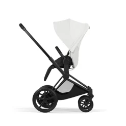 Poussette électrique e-priam 3 off white châssis matt black
