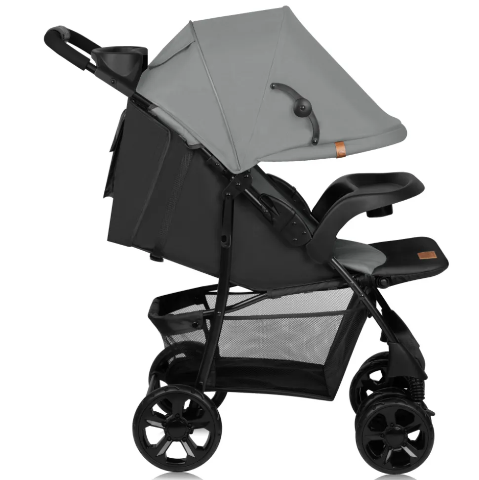 Poussette lionelo emma plus grey dove