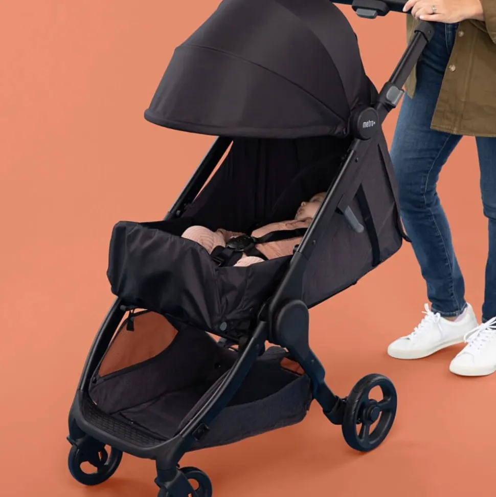 Poussette metro+ compacte - noire