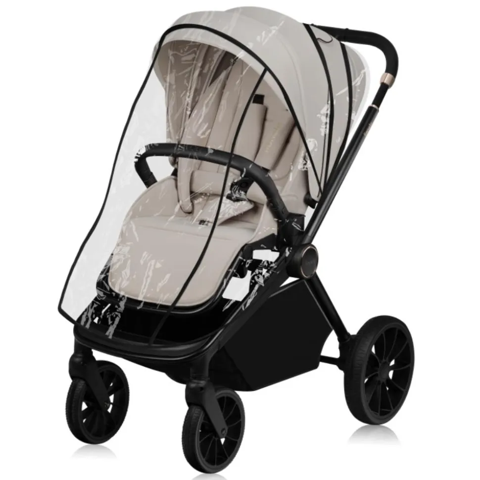 Poussette mika plus beige sable