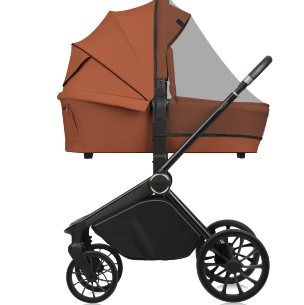 Poussette mika plus trio brown rust