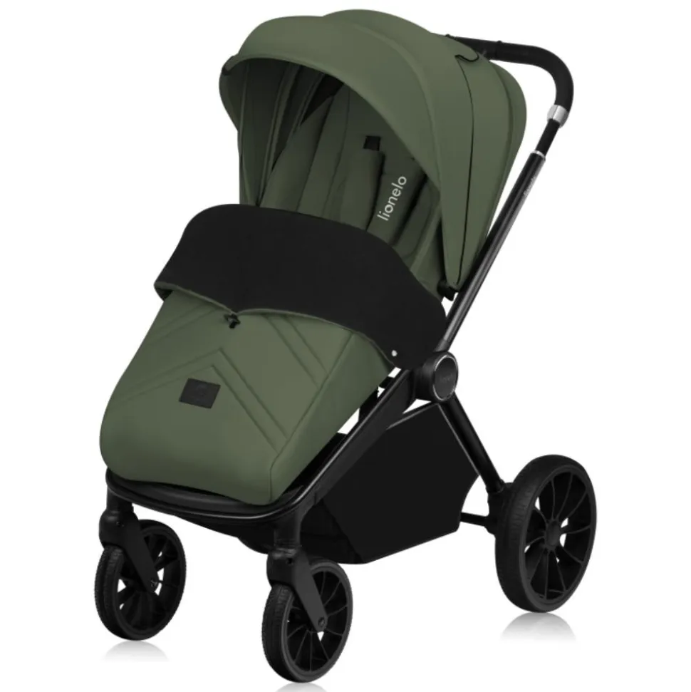 Poussette mika plus trio green olive