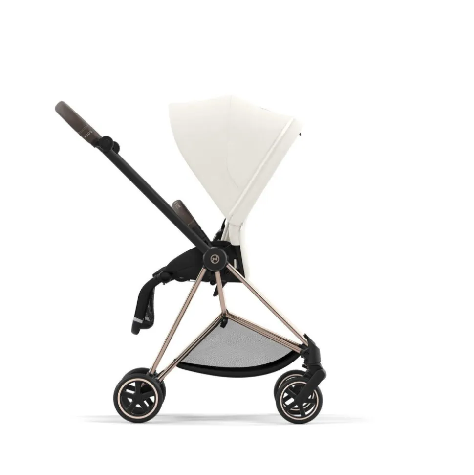 Poussette mios 3 off white châssis rose gold