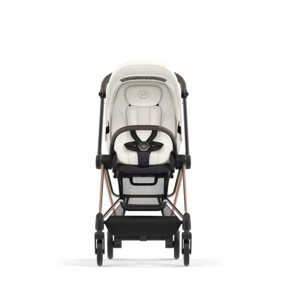 Poussette mios 3 off white châssis rose gold