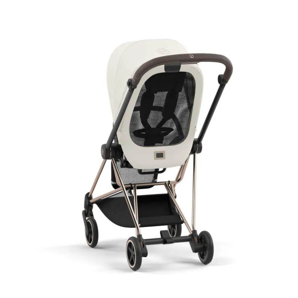 Poussette mios 3 off white châssis rose gold