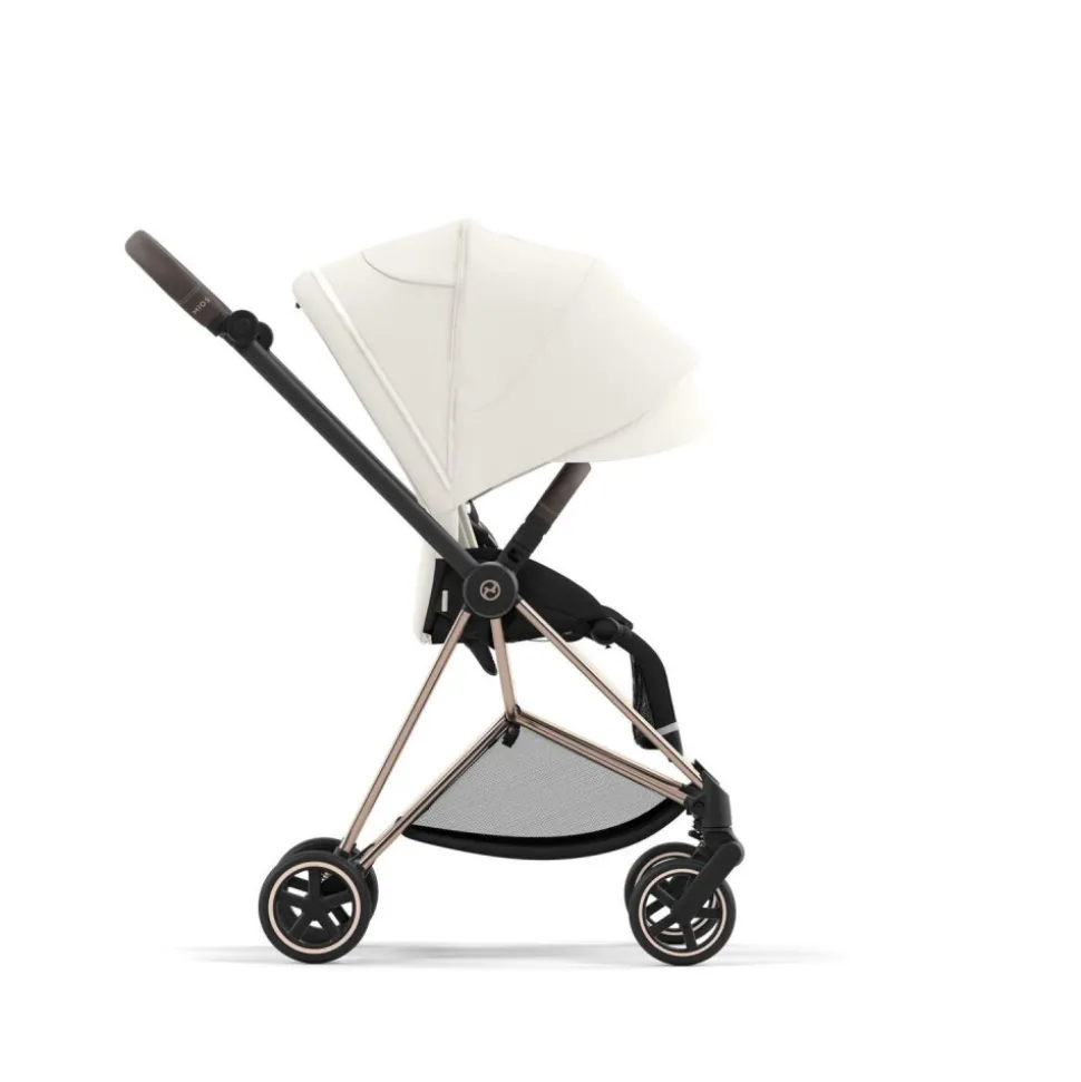 Poussette mios 3 off white châssis rose gold