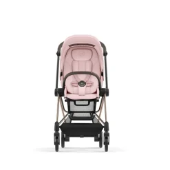 Poussette mios 3 peach pink châssis rose gold