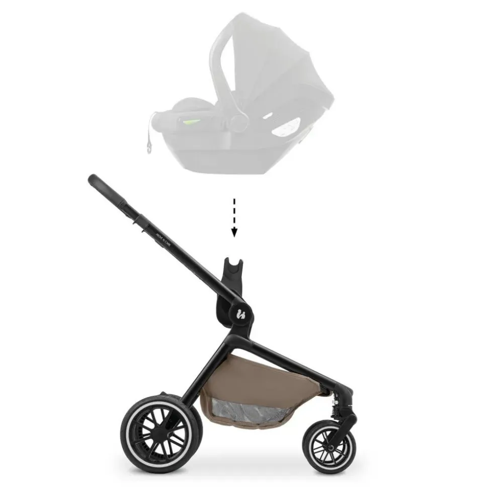 Poussette move n care mocha