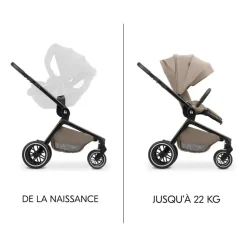 Poussette move n care mocha